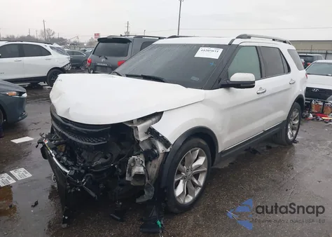 2013 Ford Explorer Limited z USA, uszkodzony, nr VIN 1FM5K7F86DGC14828